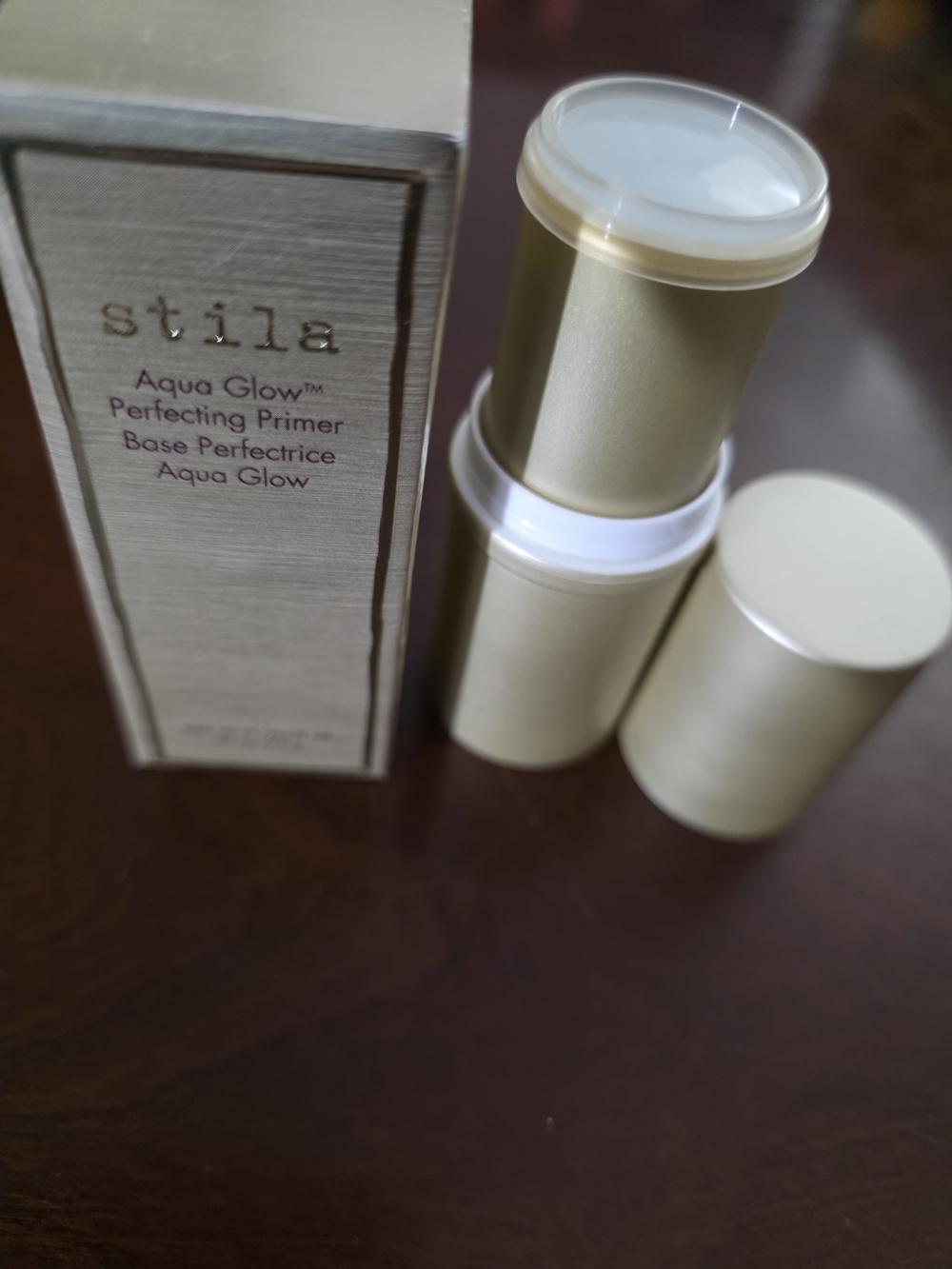 Stila Aqua Glow Perfecting Primer Stick — Glow (Gold,Cream)